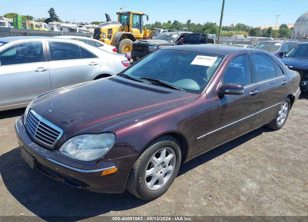 2000 MERCEDES-BENZ S 430 VIN: WDBNG70J2YA035825