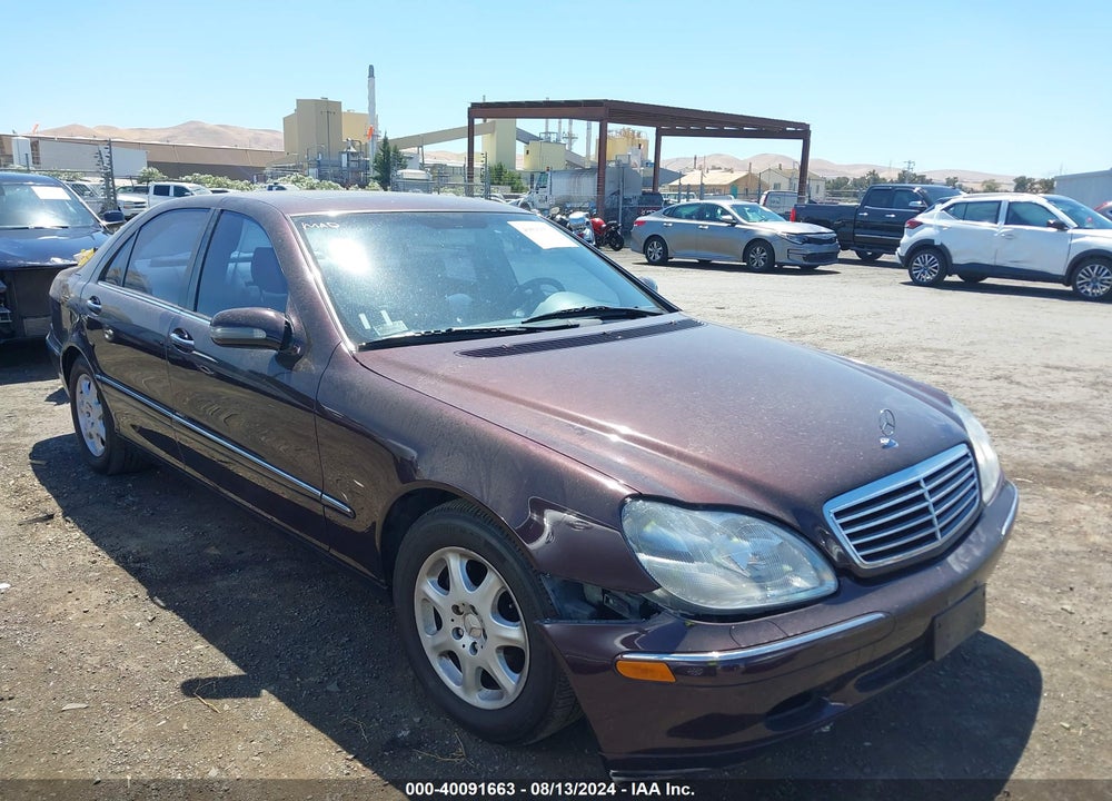 2000 MERCEDES-BENZ S 430 VIN: WDBNG70J2YA035825