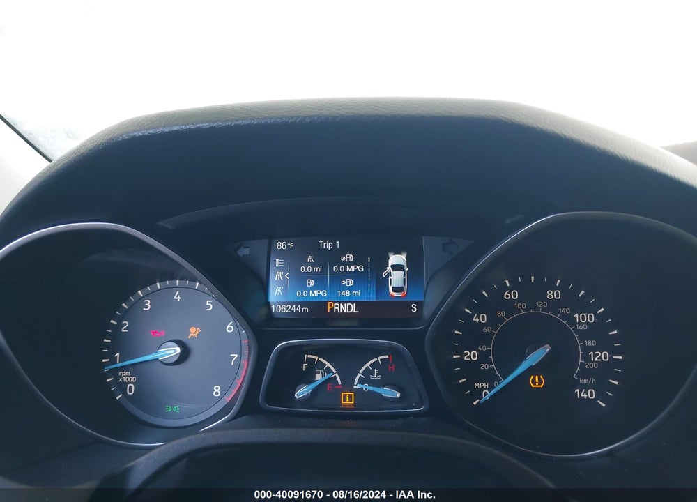 2015 FORD FOCUS SE VIN: 1FADP3F27FL370351