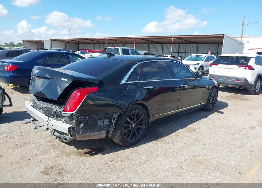 2016 CADILLAC CT6 LUXURY VIN: 1G6KD5RS4GU158782