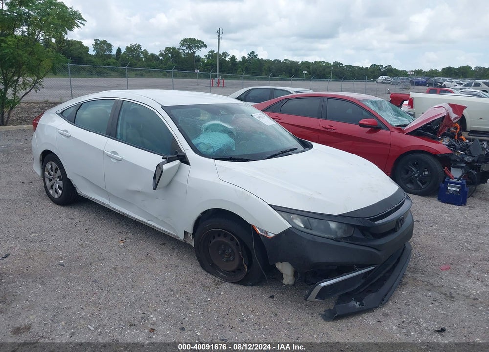 2019 HONDA CIVIC LX VIN: 2HGFC2F62KH570722