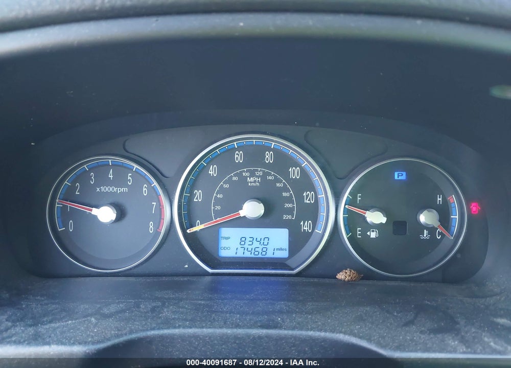 2009 HYUNDAI SANTA FE SE VIN: 5NMSH73E69H329039