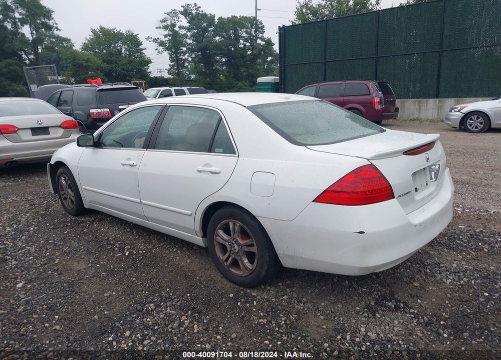 2006 HONDA ACCORD 2.4 EX VIN: 1HGCM56866A123107