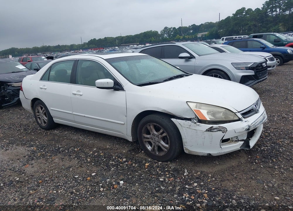2006 HONDA ACCORD 2.4 EX VIN: 1HGCM56866A123107
