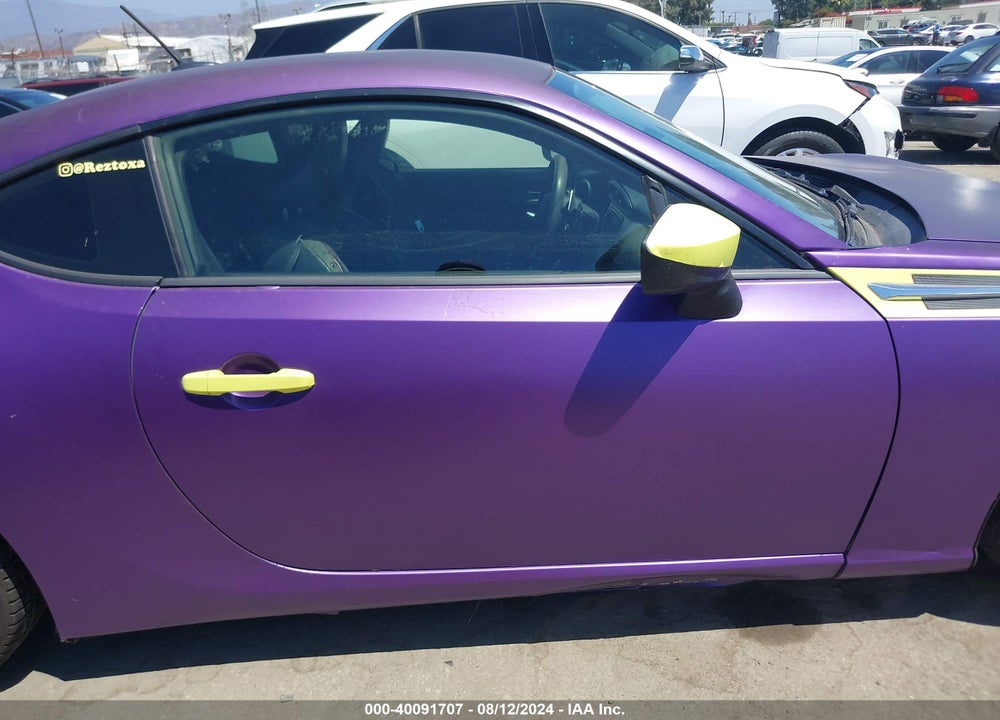2013 SUBARU BRZ LIMITED VIN: JF1ZCAC17D2613810