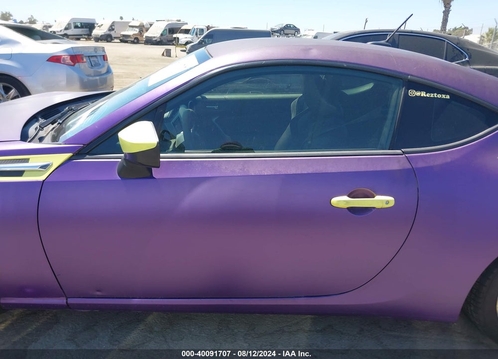 2013 SUBARU BRZ LIMITED VIN: JF1ZCAC17D2613810