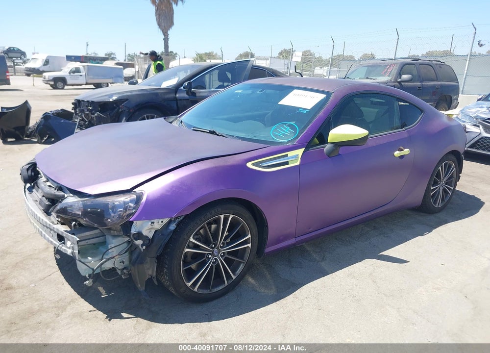 2013 SUBARU BRZ LIMITED VIN: JF1ZCAC17D2613810