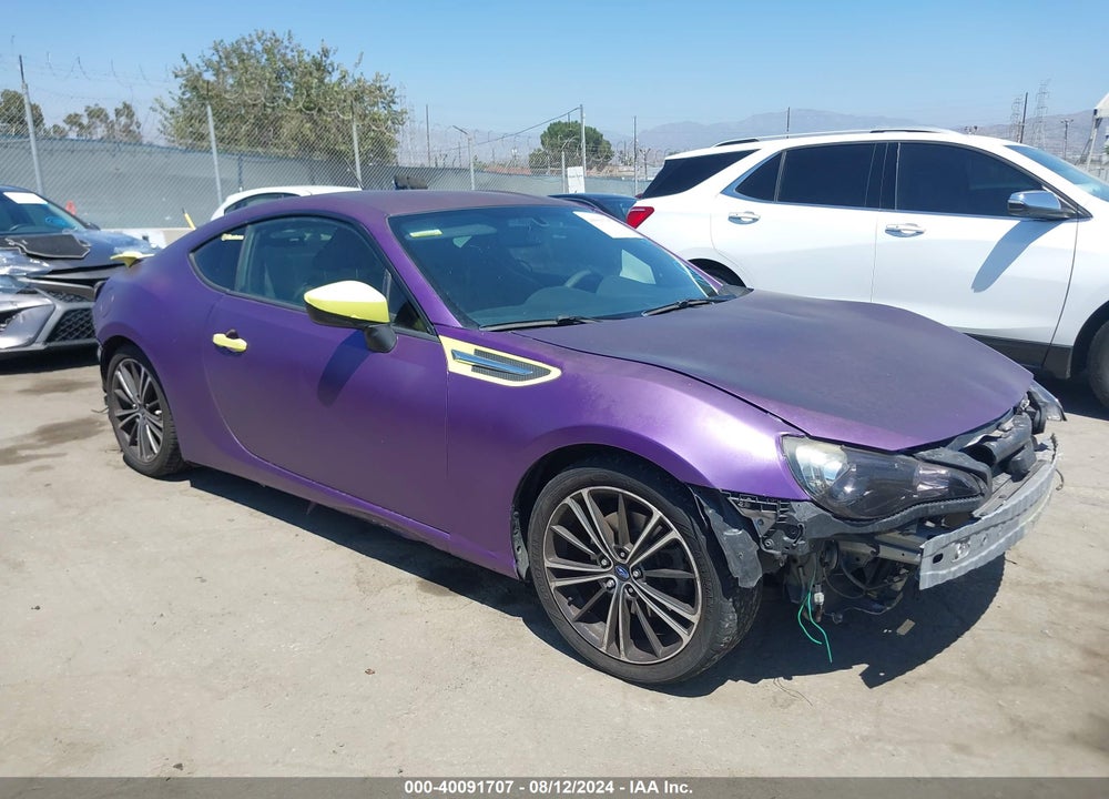 2013 SUBARU BRZ LIMITED VIN: JF1ZCAC17D2613810