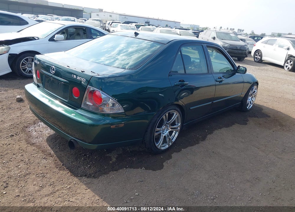 2004 LEXUS IS 300 VIN: JTHBD192840091014