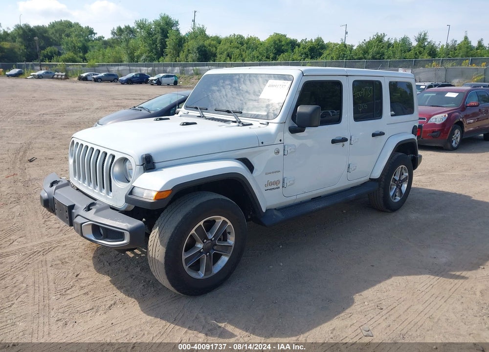 2019 JEEP WRANGLER UNLIMITED SAHARA VIN: 1C4HJXEG7KW673155