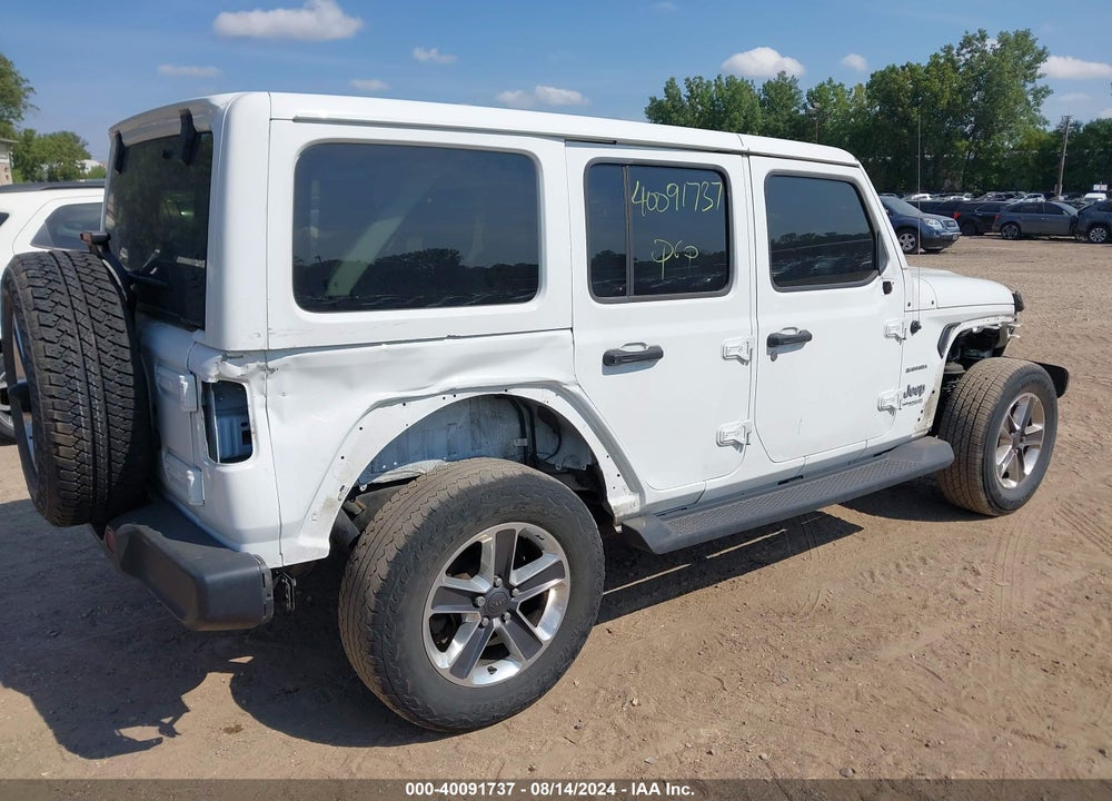 2019 JEEP WRANGLER UNLIMITED SAHARA VIN: 1C4HJXEG7KW673155