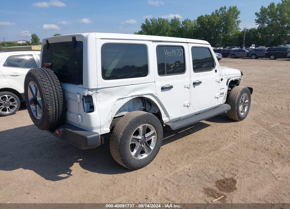 2019 JEEP WRANGLER UNLIMITED SAHARA VIN: 1C4HJXEG7KW673155