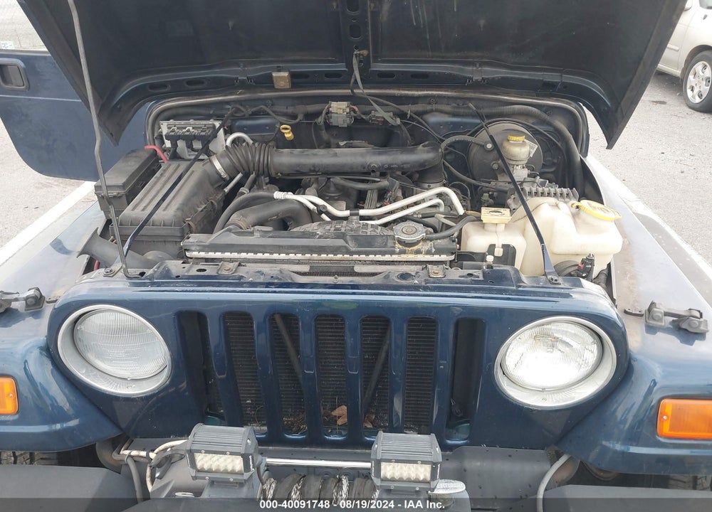 2004 JEEP WRANGLER SPORT VIN: 1J4FA49S44P774696