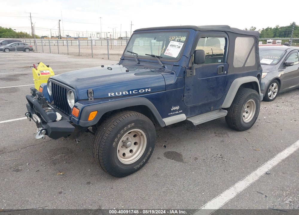 2004 JEEP WRANGLER SPORT VIN: 1J4FA49S44P774696