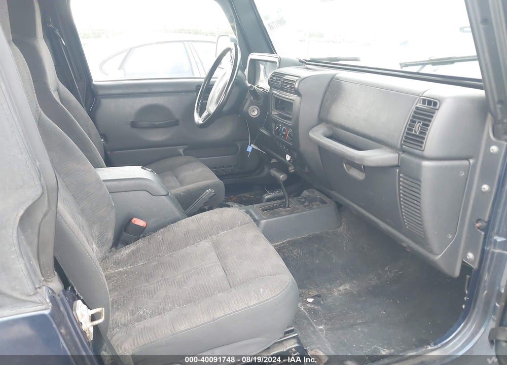2004 JEEP WRANGLER SPORT VIN: 1J4FA49S44P774696