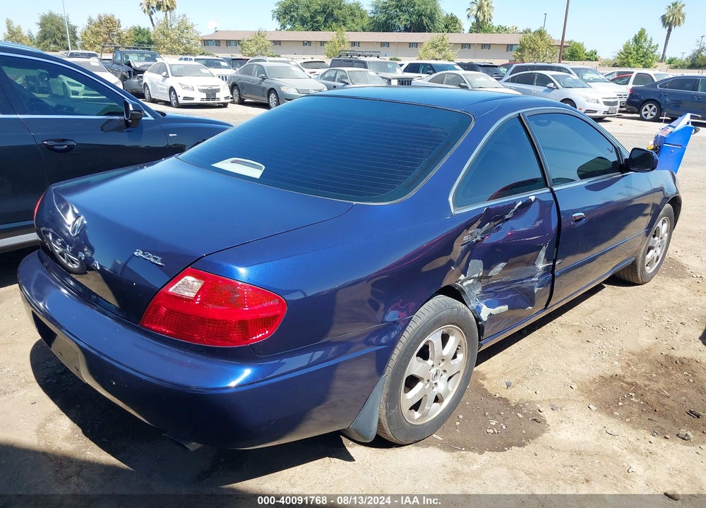 2001 ACURA CL 3.2 VIN: 19UYA42401A026411