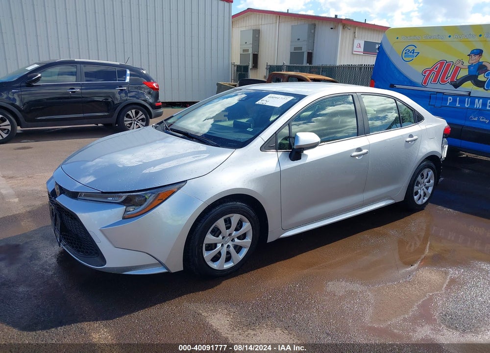 2020 TOYOTA COROLLA LE VIN: JTDEPRAE7LJ064535