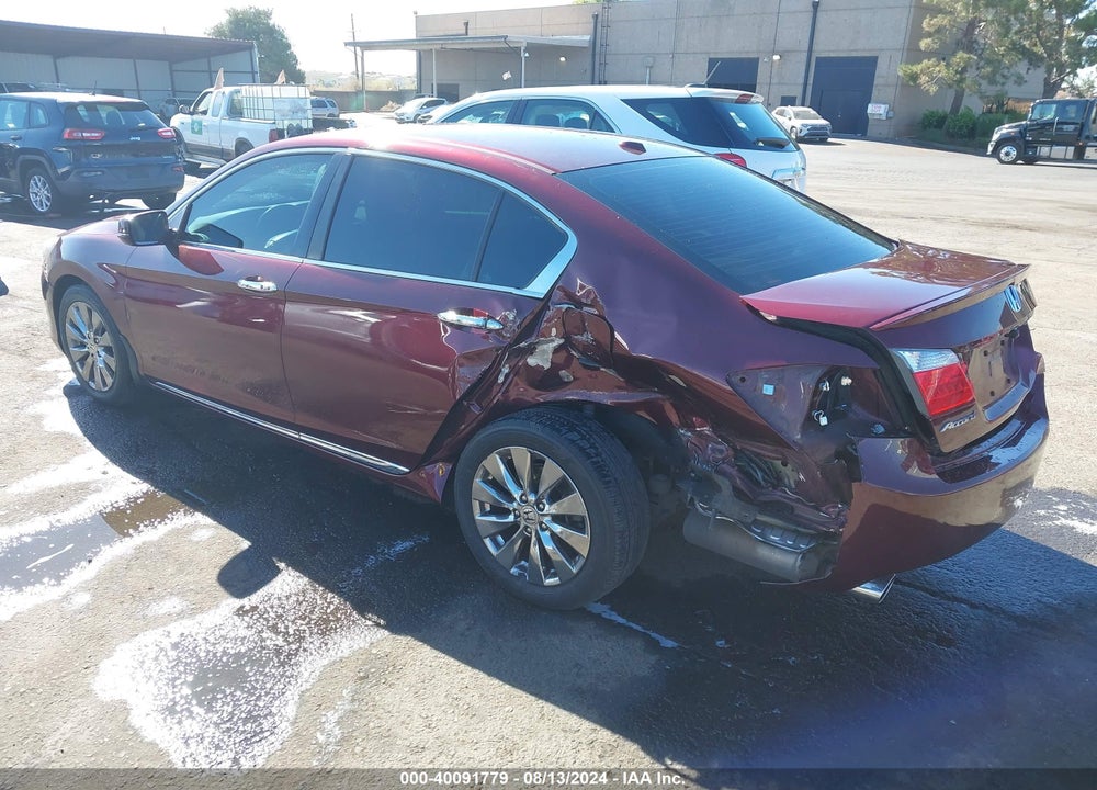 2015 HONDA ACCORD EX-L V-6 VIN: 1HGCR3F82FA014388