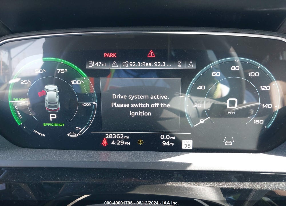 2023 AUDI E-TRON SPORTBACK PREMIUM PLUS S LINE QUATTRO VIN: WA12AAGE4PB022119