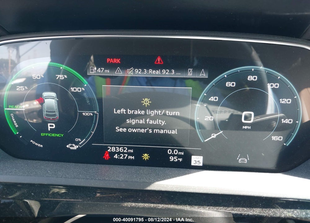 2023 AUDI E-TRON SPORTBACK PREMIUM PLUS S LINE QUATTRO VIN: WA12AAGE4PB022119