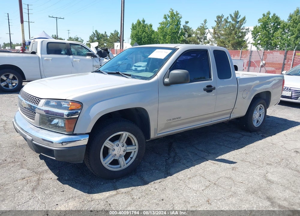 2005 CHEVROLET COLORADO VIN: 1GCCS198858279356