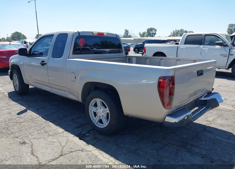 2005 CHEVROLET COLORADO VIN: 1GCCS198858279356