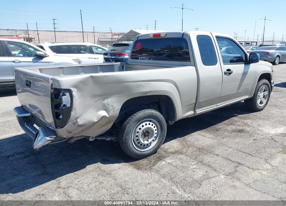 2005 CHEVROLET COLORADO VIN: 1GCCS198858279356