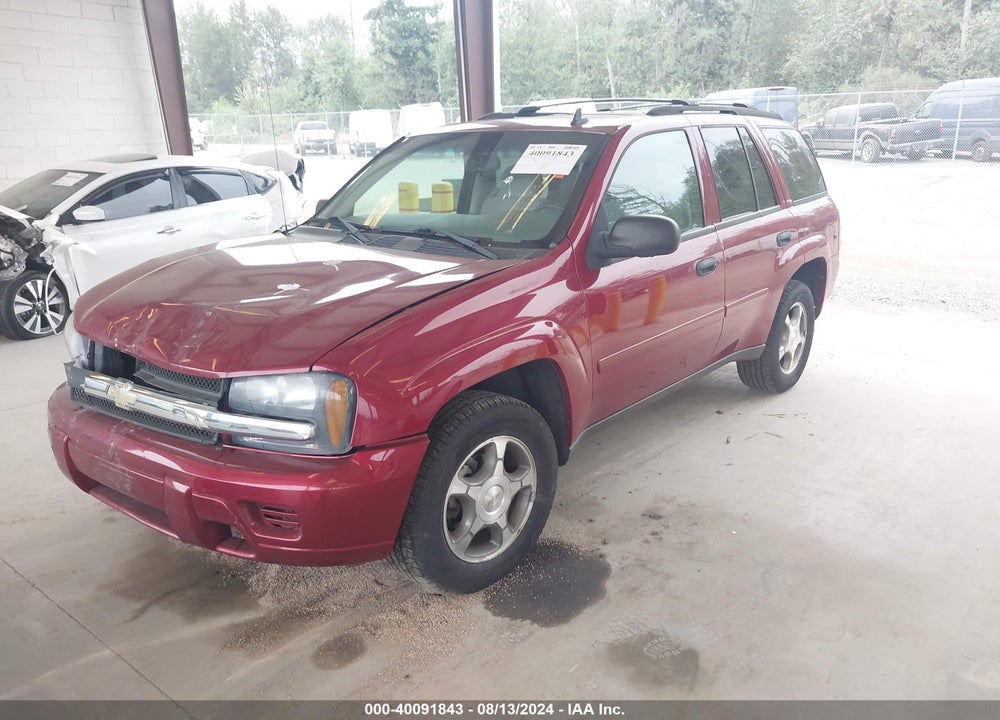 2007 CHEVROLET TRAILBLAZER LS VIN: 1GNDS13S572275240