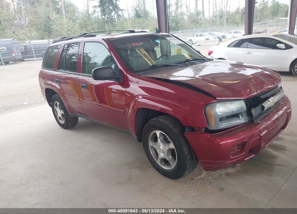 2007 CHEVROLET TRAILBLAZER LS VIN: 1GNDS13S572275240
