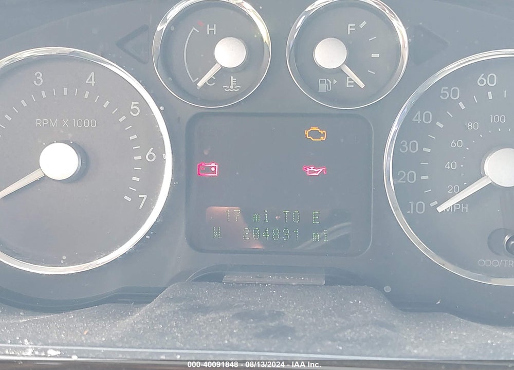 2007 MERCURY MONTEGO LUXURY VIN: 1MEHM40137G615617