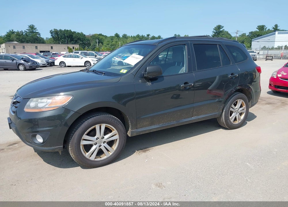 2010 HYUNDAI SANTA FE SE VIN: 5NMSHDAG9AH356324