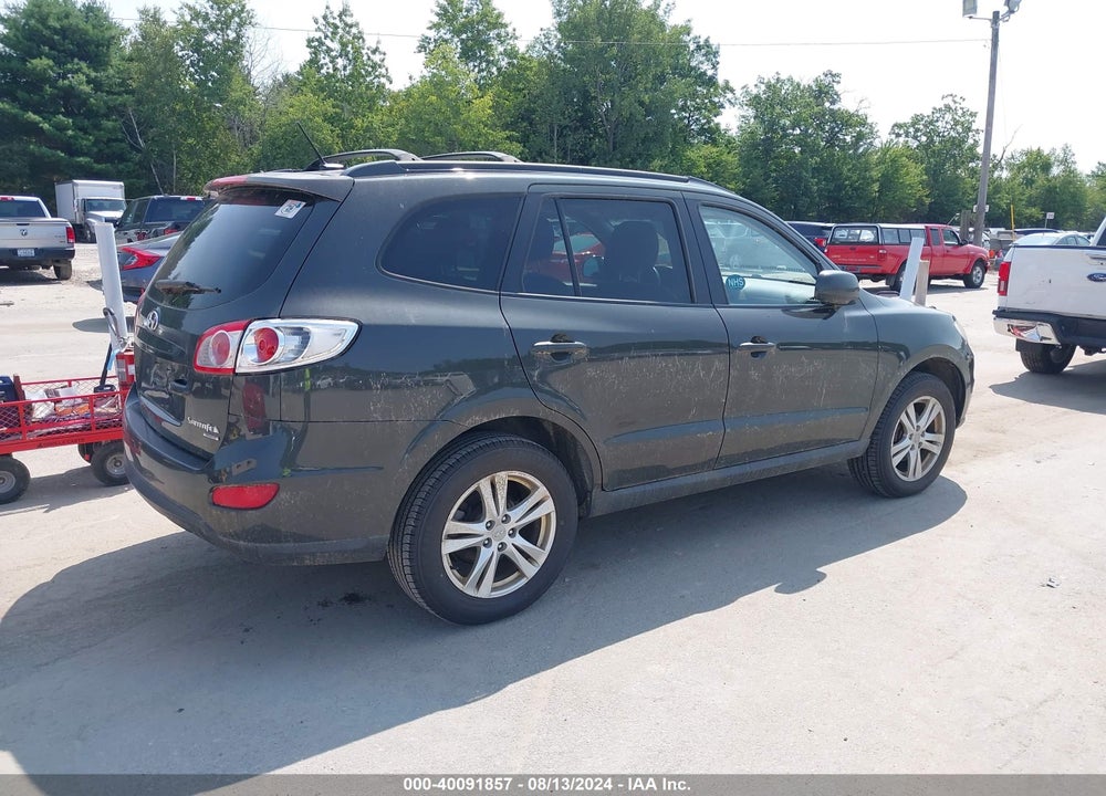 2010 HYUNDAI SANTA FE SE VIN: 5NMSHDAG9AH356324