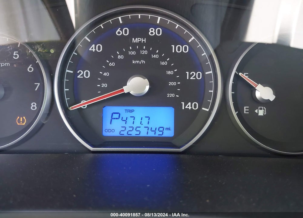 2010 HYUNDAI SANTA FE SE VIN: 5NMSHDAG9AH356324