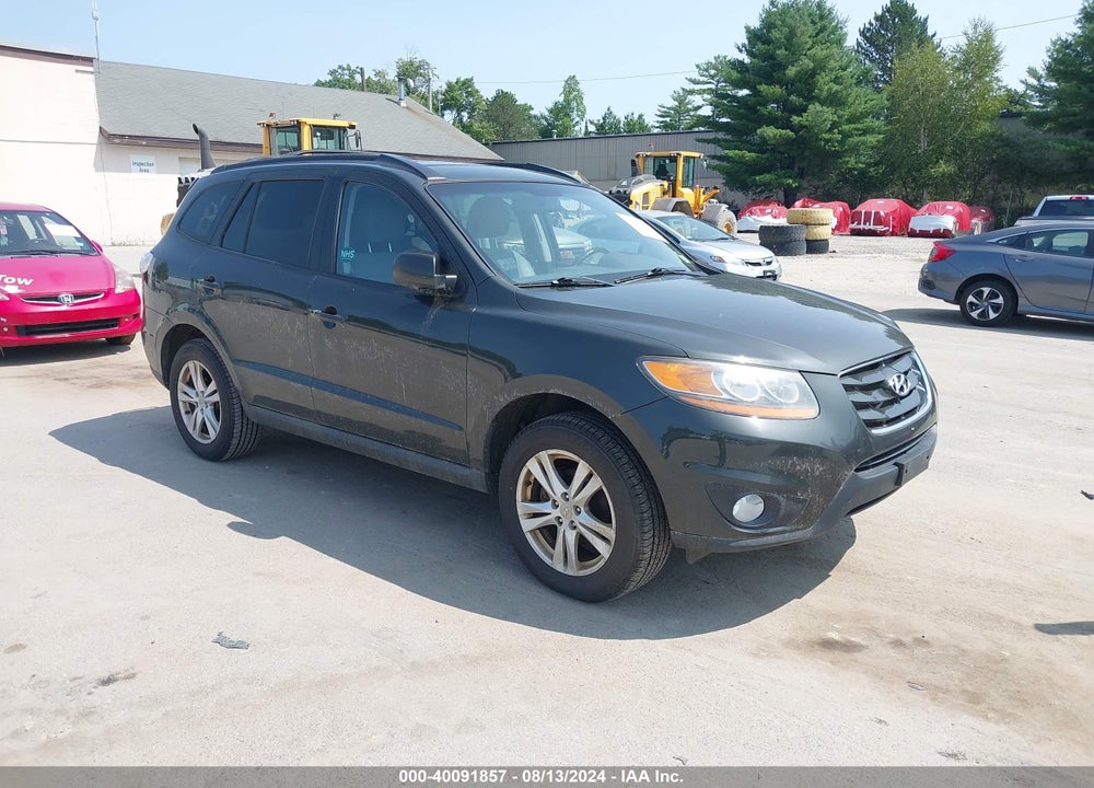 2010 HYUNDAI SANTA FE SE VIN: 5NMSHDAG9AH356324