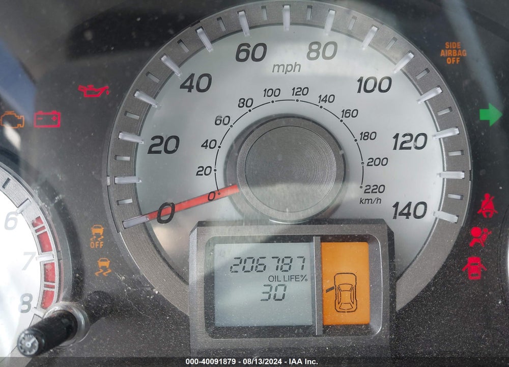 2011 HONDA PILOT LX VIN: 5FNYF4H24BB019234