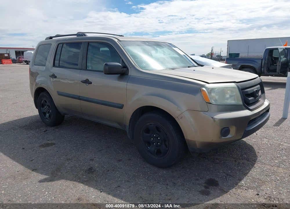 2011 HONDA PILOT LX VIN: 5FNYF4H24BB019234
