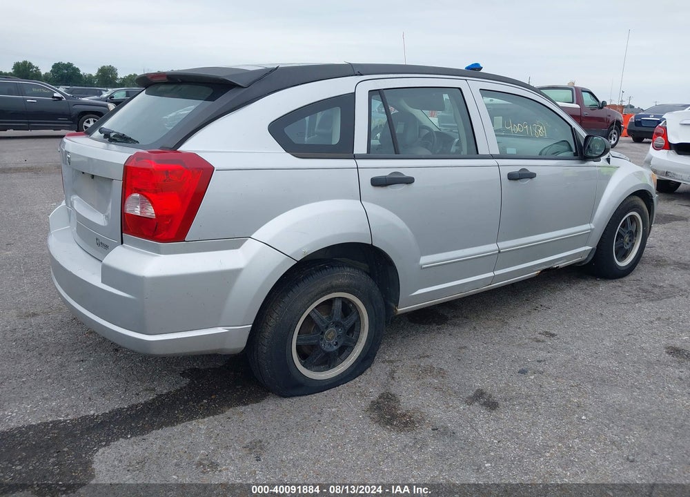 2007 DODGE CALIBER VIN: 1B3HB28B67D569437