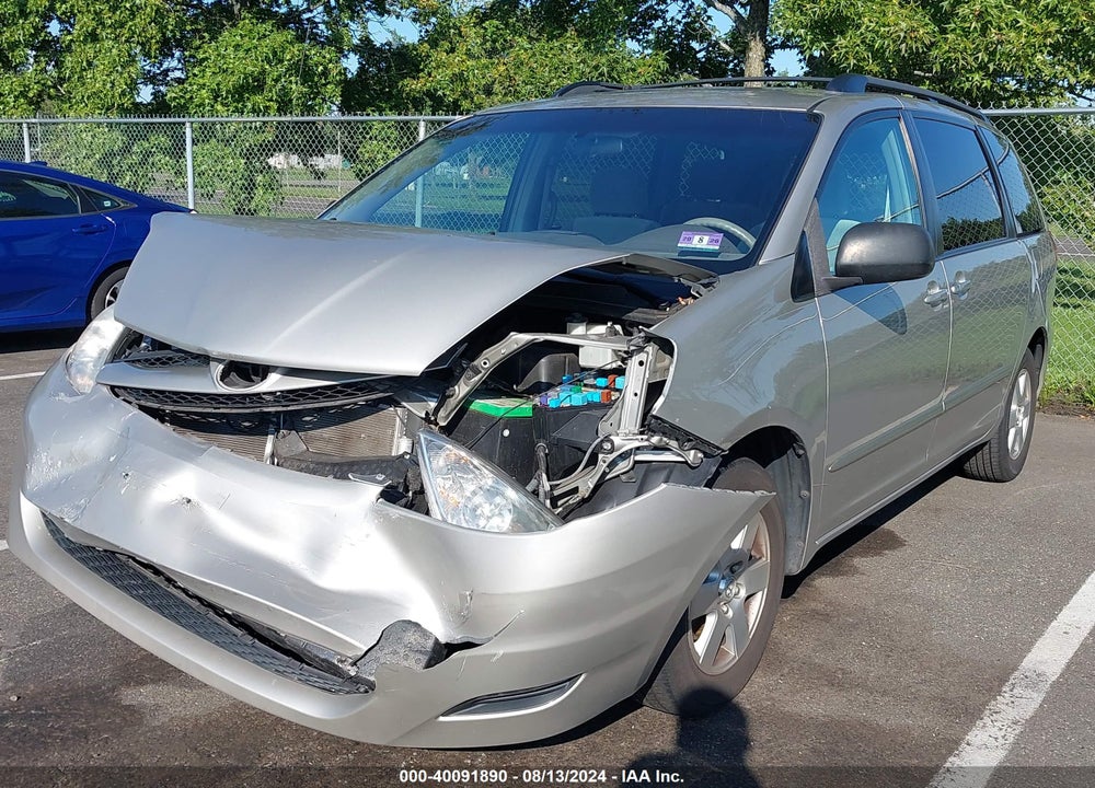 2008 TOYOTA SIENNA LE VIN: 5TDZK23C98S213590