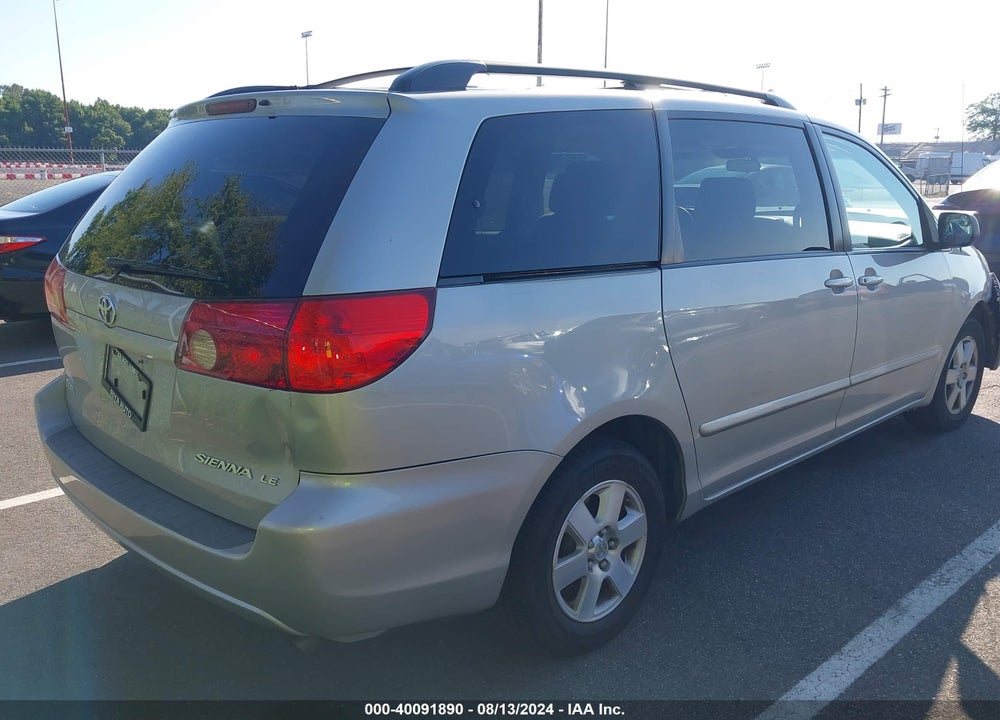 2008 TOYOTA SIENNA LE VIN: 5TDZK23C98S213590