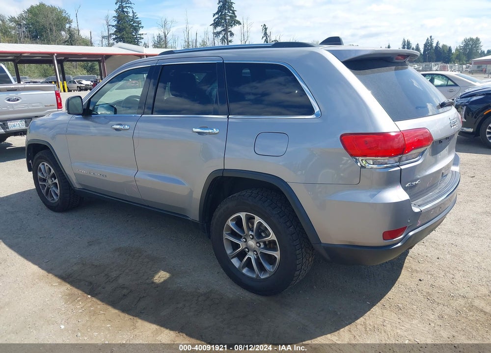 2014 JEEP GRAND CHEROKEE LIMITED VIN: 1C4RJFBG4EC462648