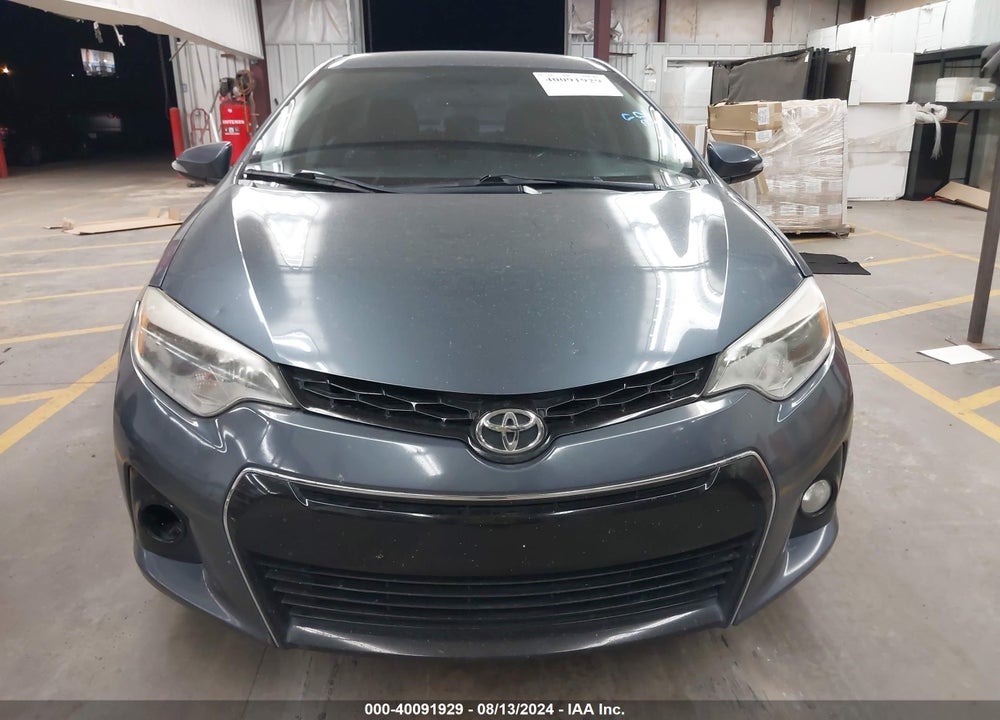 2014 TOYOTA COROLLA S PLUS VIN: 2T1BURHE5EC215677