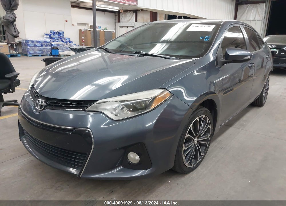 2014 TOYOTA COROLLA S PLUS VIN: 2T1BURHE5EC215677