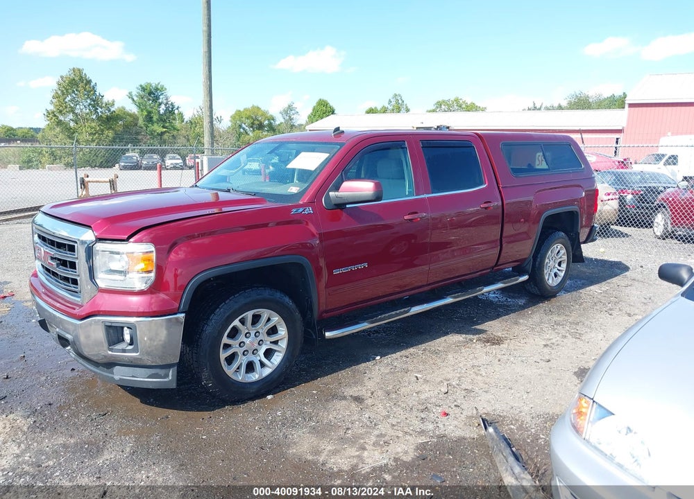 2014 GMC SIERRA 1500 SLE VIN: 3GTU2UEC9EG124650