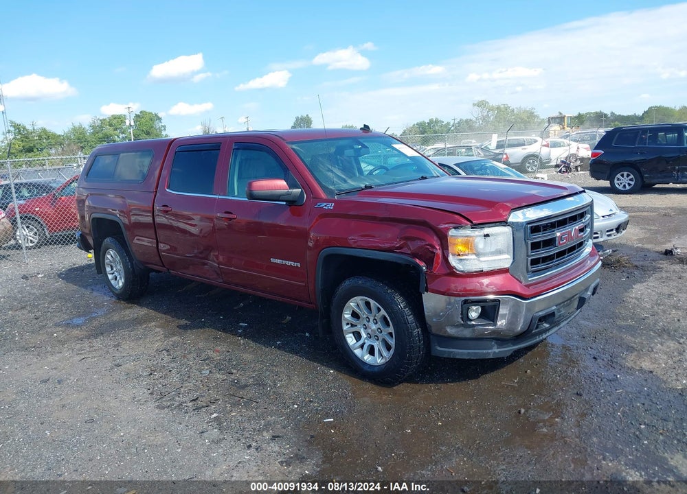 2014 GMC SIERRA 1500 SLE VIN: 3GTU2UEC9EG124650