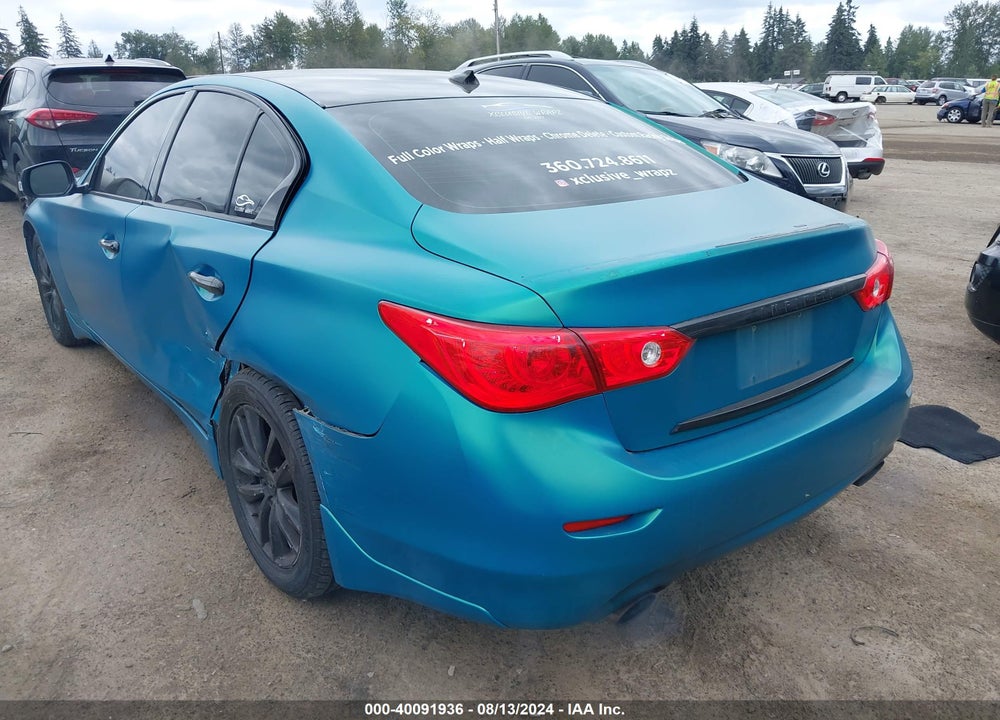 2017 INFINITI Q50 3.0T PREMIUM VIN: JN1EV7AR8HM837096
