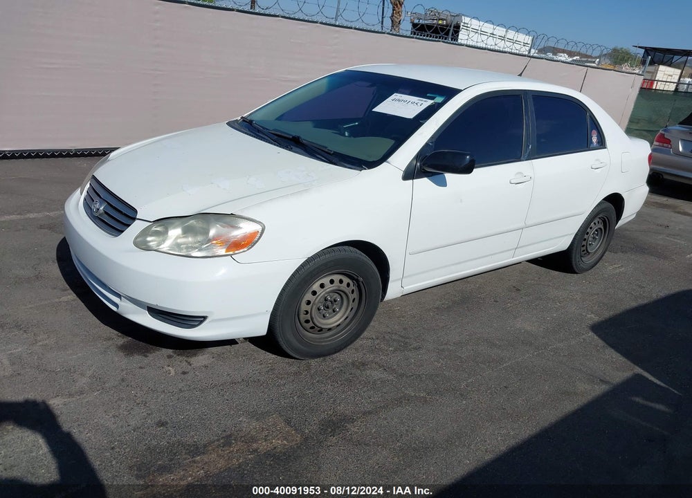 2004 TOYOTA COROLLA LE VIN: JTDBR32E142017506