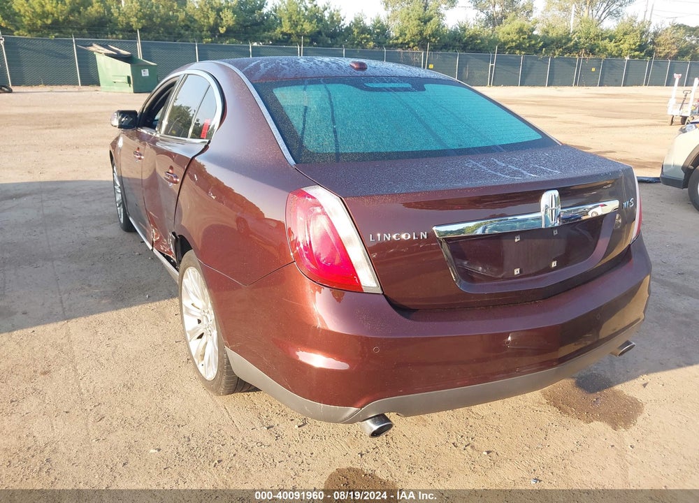2009 LINCOLN MKS VIN: 1LNHM93R79G626098