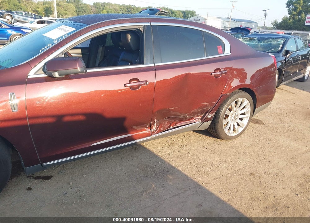 2009 LINCOLN MKS VIN: 1LNHM93R79G626098