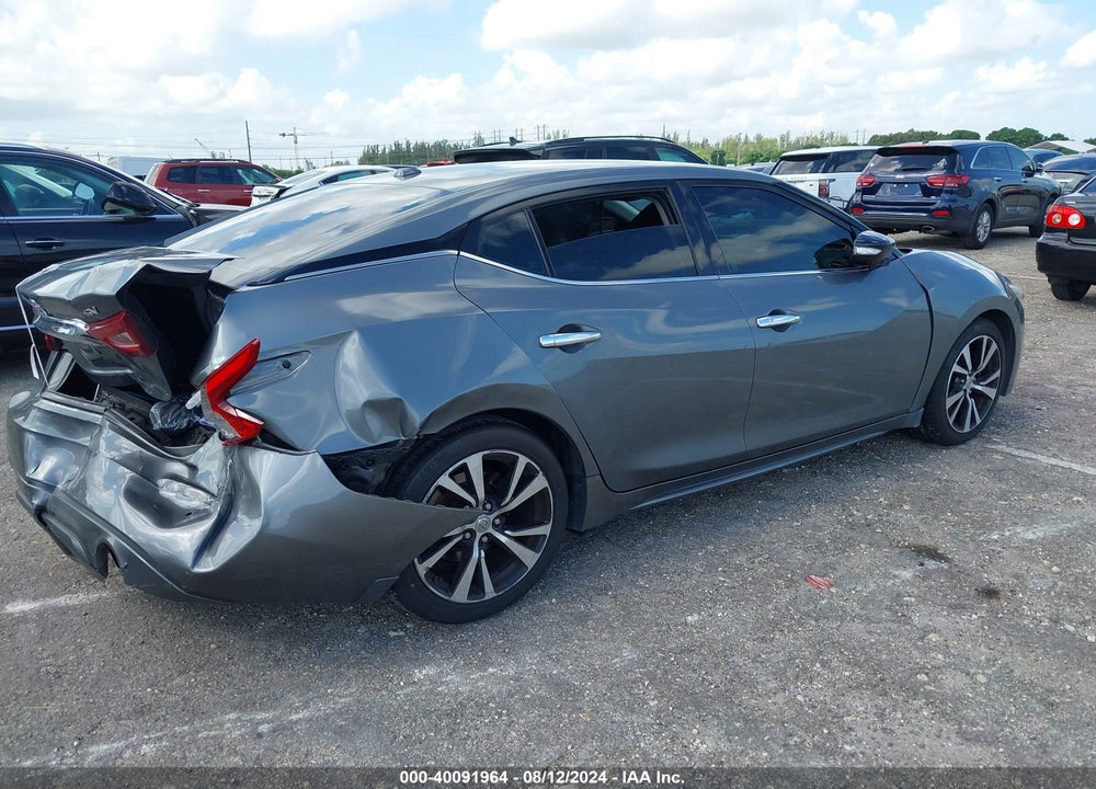 2018 NISSAN MAXIMA 3.5 SV VIN: 1N4AA6AP2JC400163