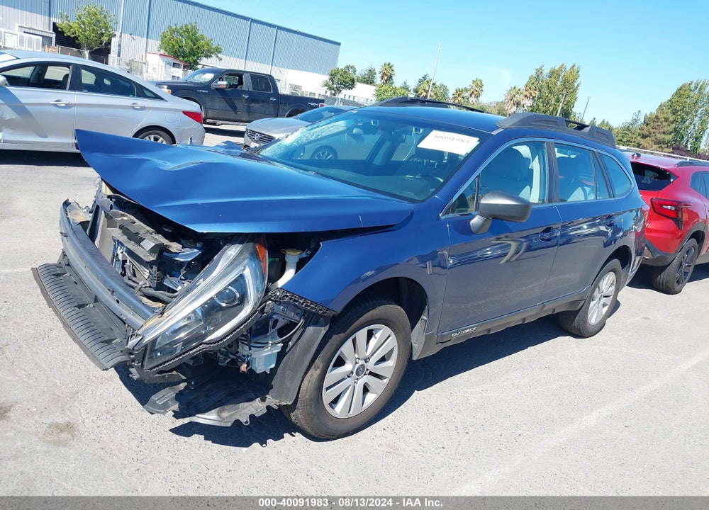 2019 SUBARU OUTBACK 2.5I VIN: 4S4BSABC5K3375783